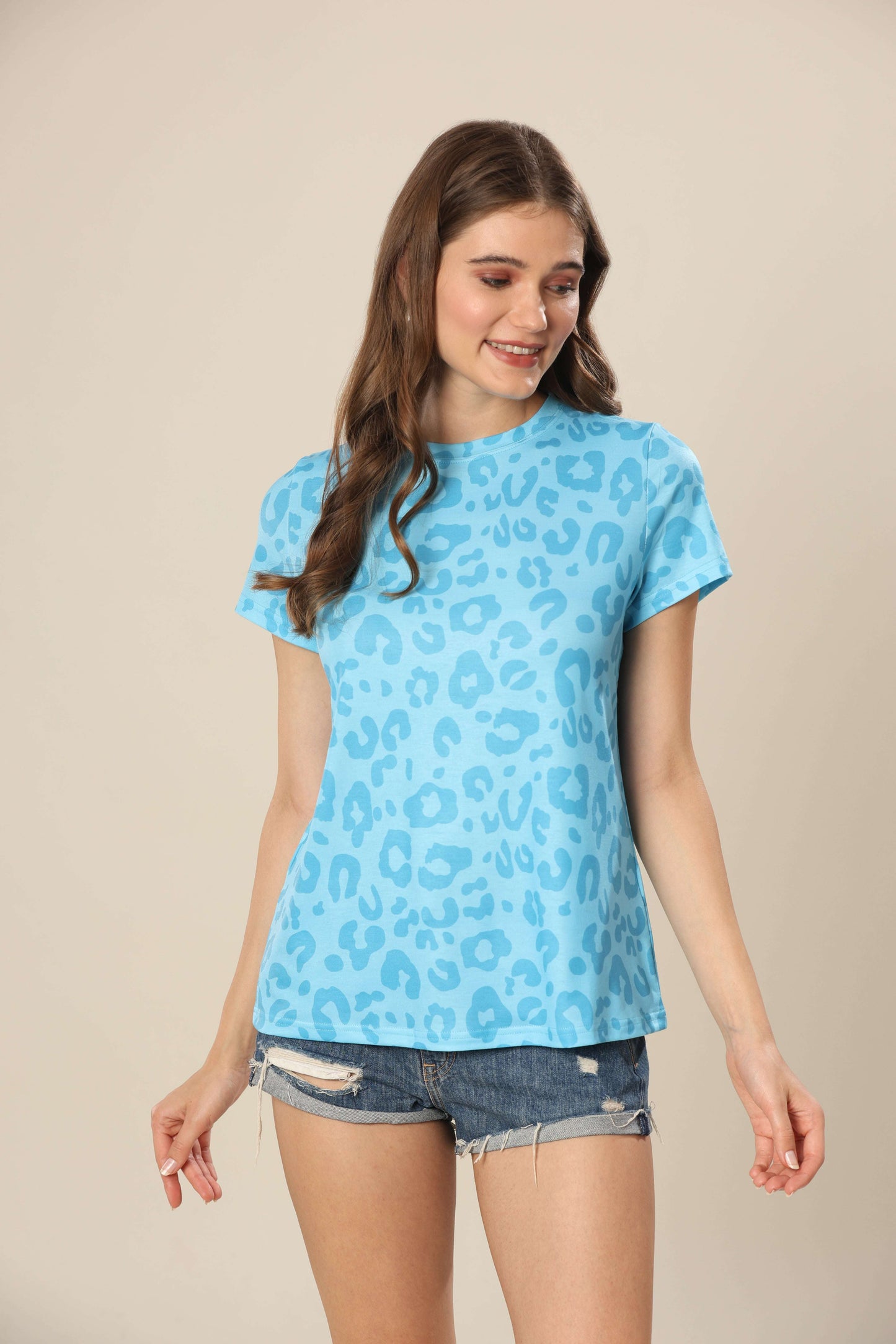 Aqua Panther Top