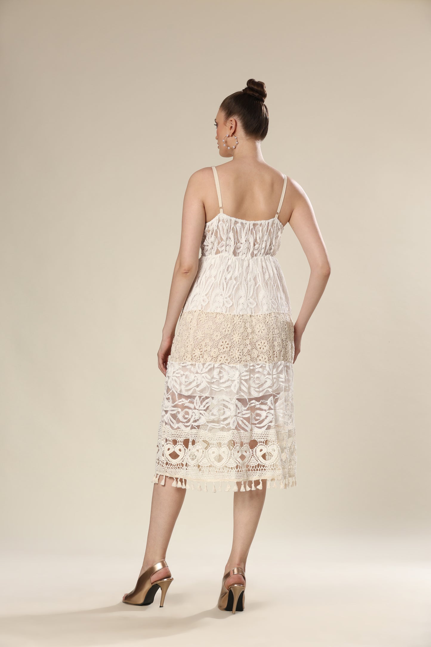 Sunny Shoreline Lace Chic Dress