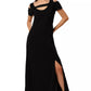 Fierce Femme Fatal Black Out Style Dress