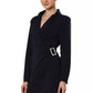 Nautical Night Cross-Over Chic Dress