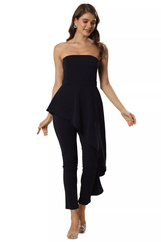 Modern Jumpsuit With Ruffle
