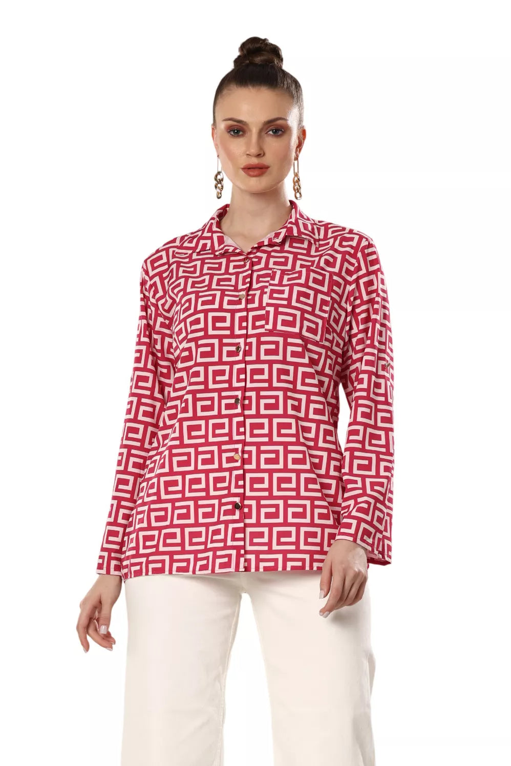 Laventa Ladyrinth Geometric Charm Shirt