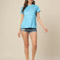 Aqua Panther Top