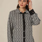 Artistic Angles Stylish Geometric Temptation Top
