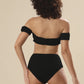 Bandeau Waves In Crinkle Delight Swim Wear