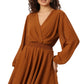 Barefoot Bliss In Brown Dress
