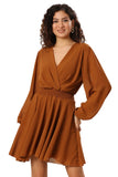 Barefoot Bliss In Brown Dress