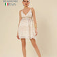Beach Bloom Thin Strap Embroidery Dress