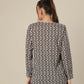 Beige Elegance Silhouette Top
