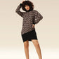 Beige Sculpt Fitted Skirt Chic Dress
