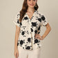 Bisque Blossom Print Top
