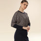 Black White Sculpt Fitted Skirt Chic Dress