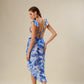 Blue Lagoon Blossom Bikini Set