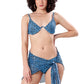 Blue Leopard Luxe Bikini Set