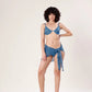 Blue Leopard Luxe Bikini Set