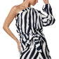 Bold Blue Safari Glam Dress