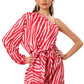 Bold Pink Safari Glam Dress