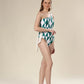 Bold Geometry Diva Elegance Swim Wear