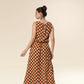 Caramel Charm Dottie Dress