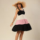 Charcoal Haze Color Block Dress