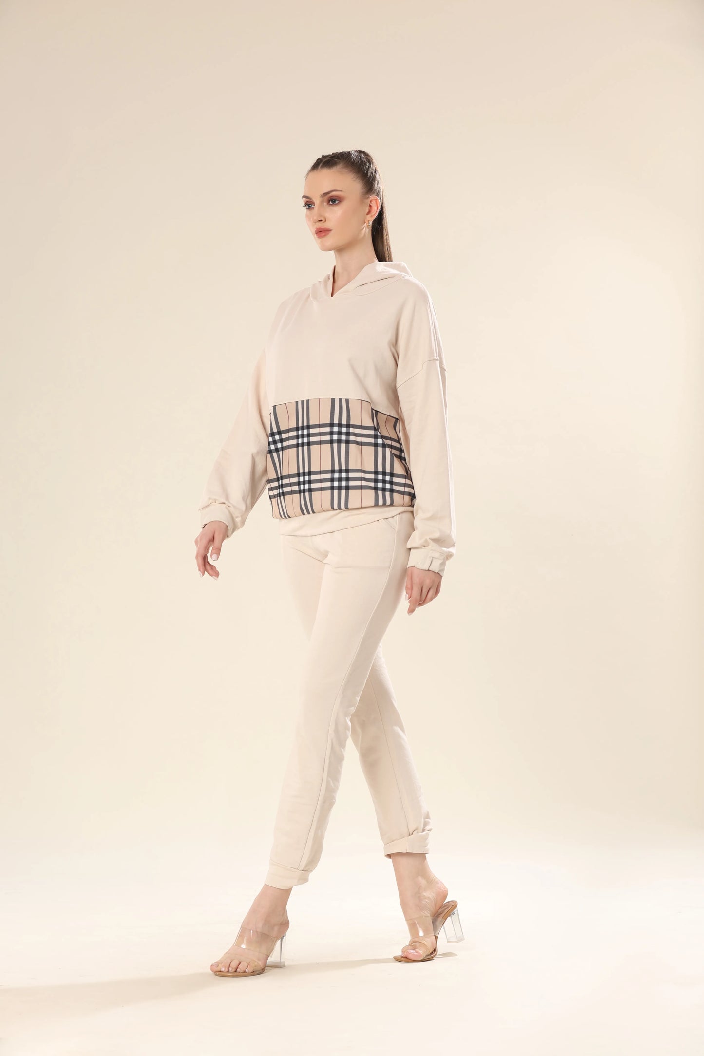 Checkered Comfort Co-ord Set