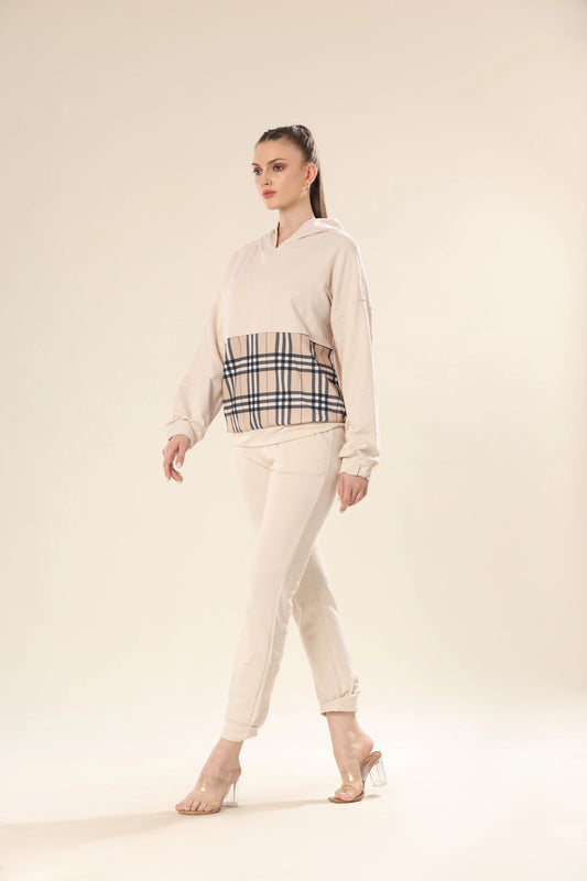 Checkered Comfort Co-ord Set