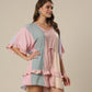 Chromatic Bliss Kaftan Style Romper