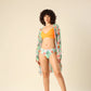 Citrus Bloom Ensemble Bikini Set