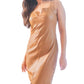 City Glamour Faux Leather Dress