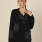 Classic Black Tie-Up Shirt