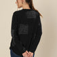 Classic Black Tie-Up Shirt