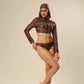 Cocoa Bomb Shell Bikini Set