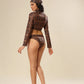 Cocoa Bomb Shell Bikini Set