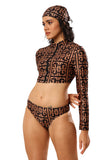 Cocoa Bomb Shell Bikini Set