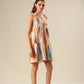 Color Bust Spaghetti Shift Delight Dress