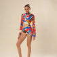 Colorburst Seduction Ensemble Bikini Set