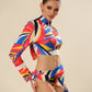 Colorburst Seduction Ensemble Bikini Set