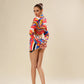 Colorburst Seduction Ensemble Bikini Set