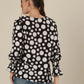 Contemporary Dots Compressed Sleeve Charm Top