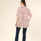 Cotton Candy Leopard Twit Chic Shirt