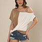 Daring Shoulder Twist Ensemble Top