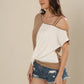 Daring Shoulder Twist Ensemble Top