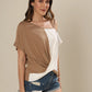 Daring Shoulder Twist Ensemble Top