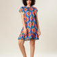 Diamond Dazzle Orange Delight Dress