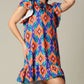 Diamond Dazzle Orange Delight Dress