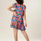 Diamond Dazzle Orange Delight Dress