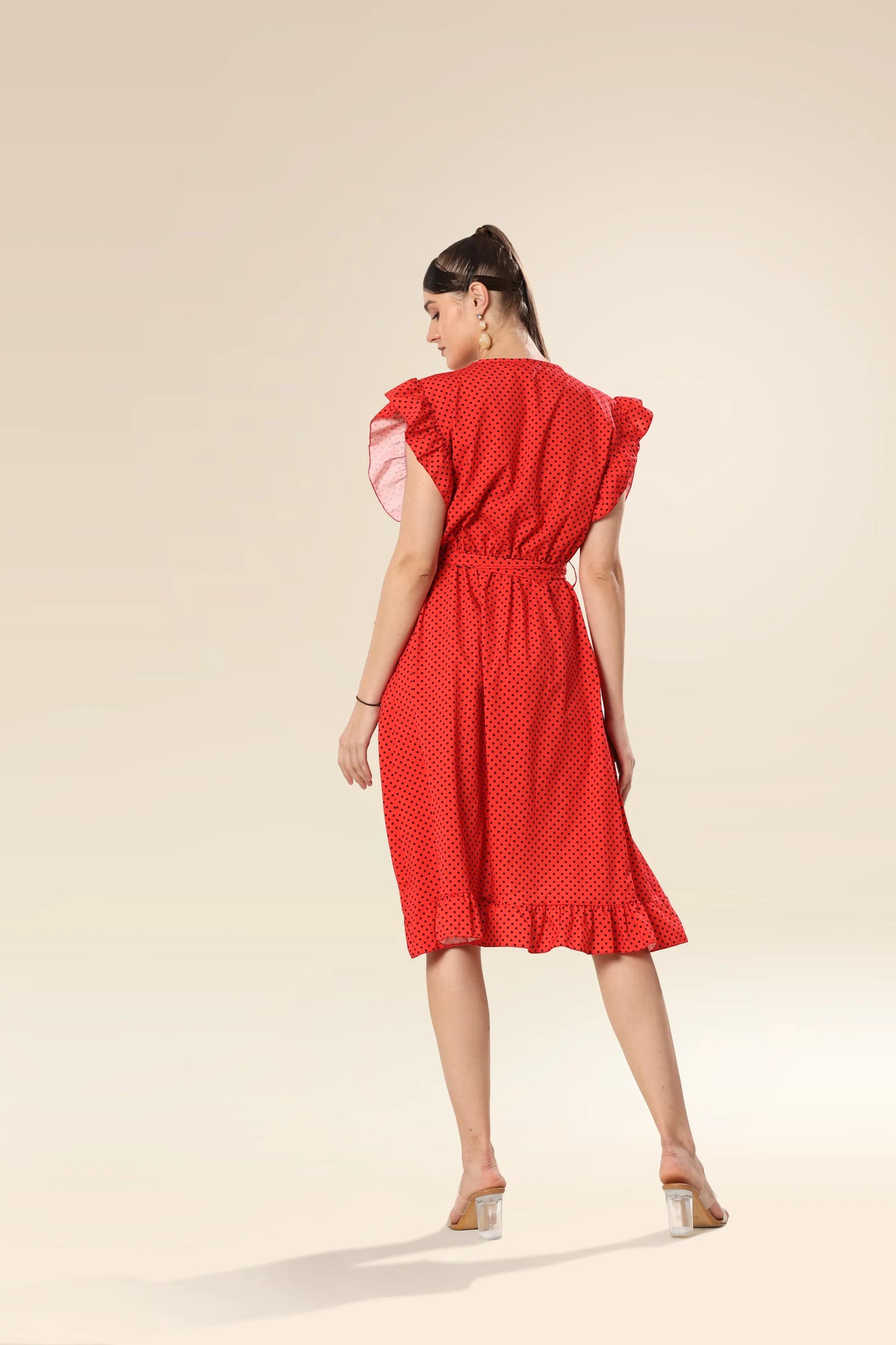 Dotty Red Radiance Dress