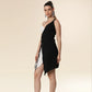 Dual Tone Sway Wrap Dress