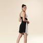 Dual Tone Sway Wrap Dress