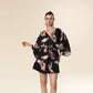 Ebony Enchantment Beach Kaftan Dress